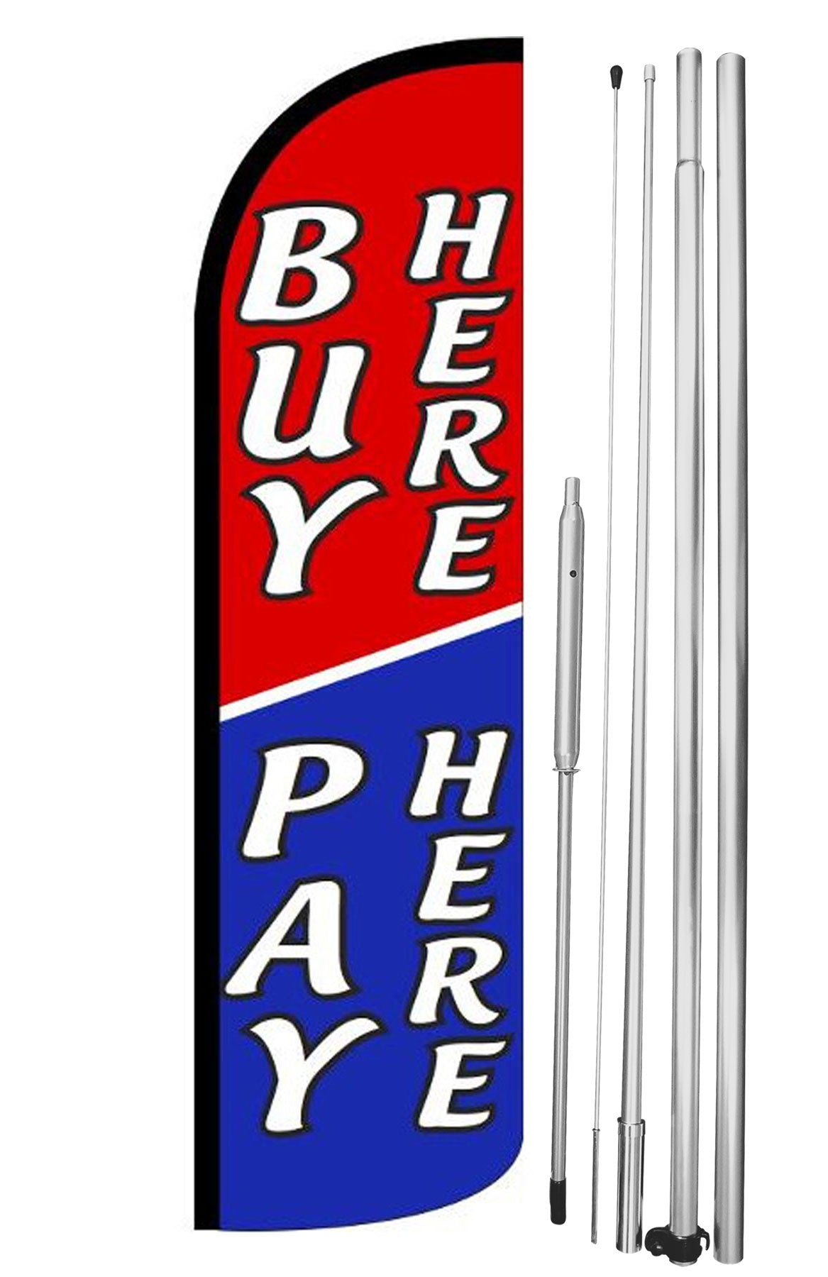 Buy Here Pay Here Speedy Flags