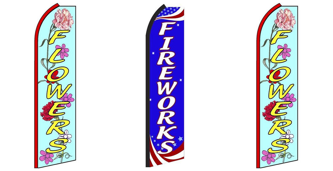 Flowers, Fireworks, Flowers