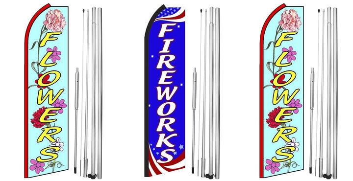 Flowers, Fireworks, Flowers