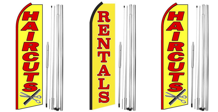 Haircuts, Rentals, Haircuts