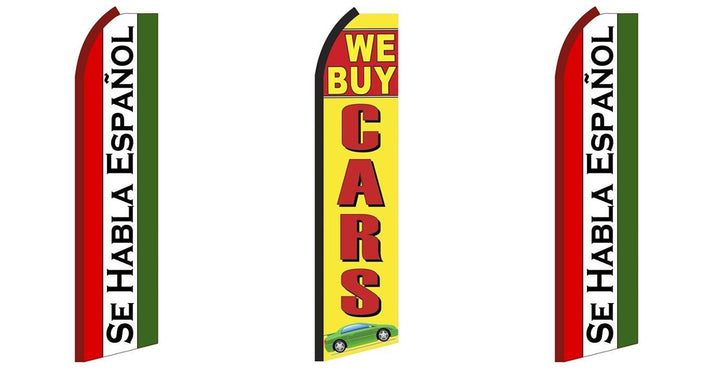 Se Habla Espanol, We Buy Cars,Se Habla Espanol
