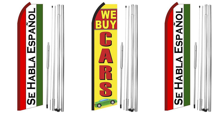 Se Habla Espanol, We Buy Cars,Se Habla Espanol