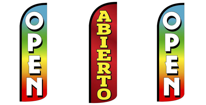 Open, Abierto, Open