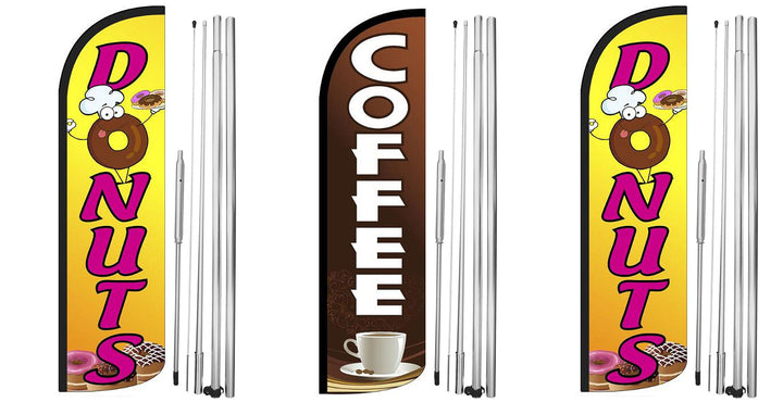 Donuts, Coffee, Donuts
