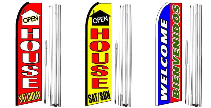 Open House Saturday, Open House Sat/Sun, Welcome Bienvenidos