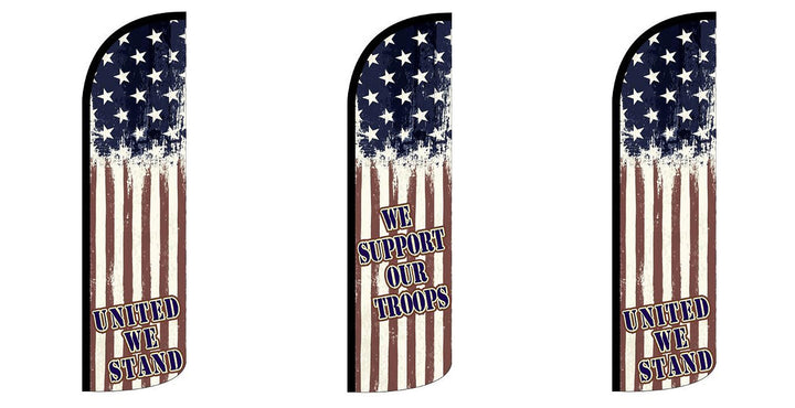 United We Stand, We Support Our Troops, United We Stand
