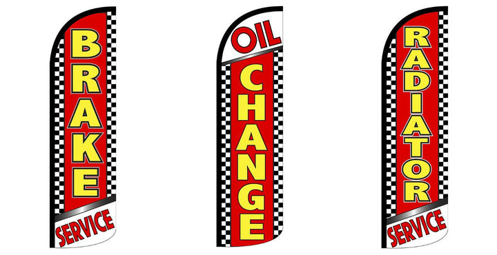 Brake Service, Oil Change, Radiator Service