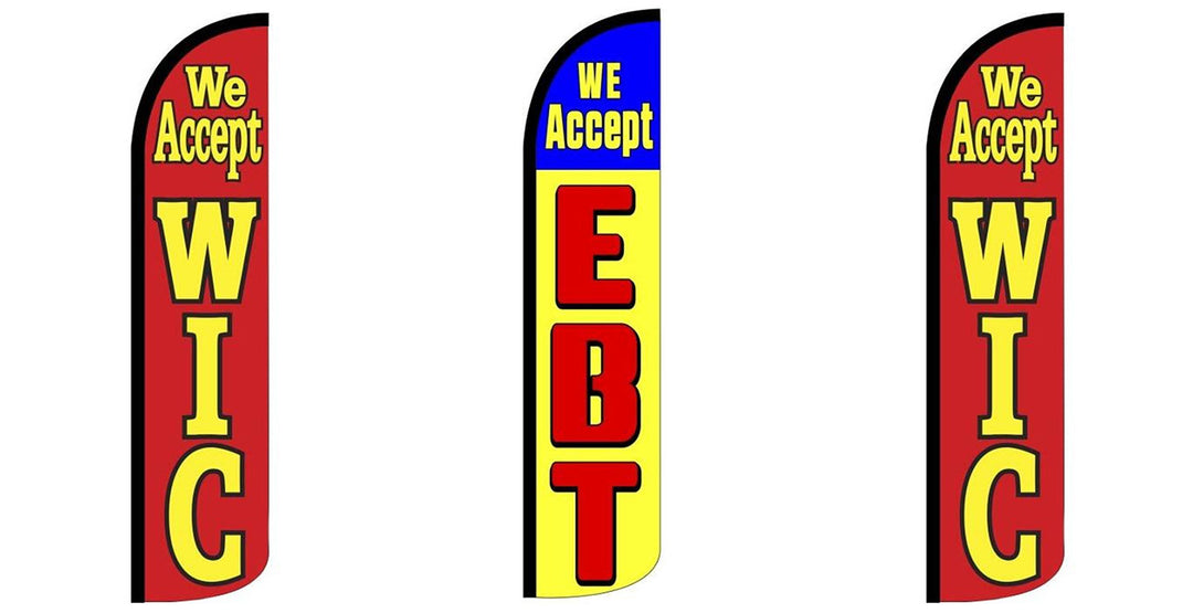 We Accept WIC, We Accept EBT,We Accept WIC