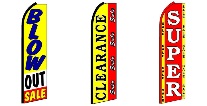 Blow Out Sale, Clearance Sale, Super Sale