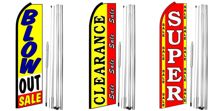 Blow Out Sale, Clearance Sale, Super Sale