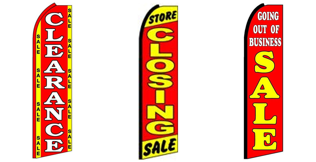 Clearance Sale,Store Closing Sale, Going Out of Business Sale