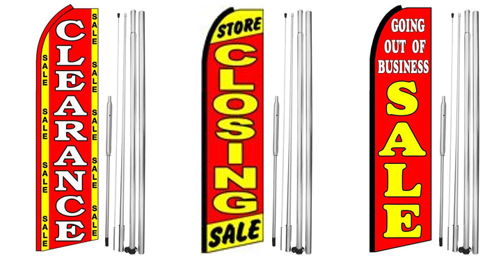 Clearance Sale,Store Closing Sale, Going Out of Business Sale