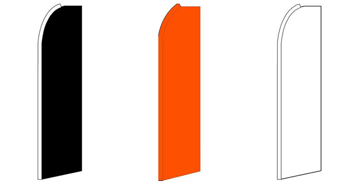 Black, Orange, White