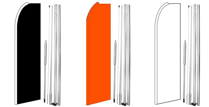 Black, Orange, White
