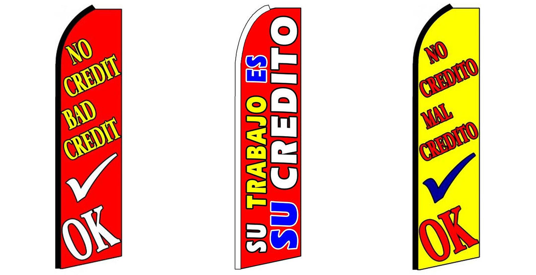 No Credit Bad Credit OK, Su Trabajo Es Su Credito, No Credito Mal Credito OK