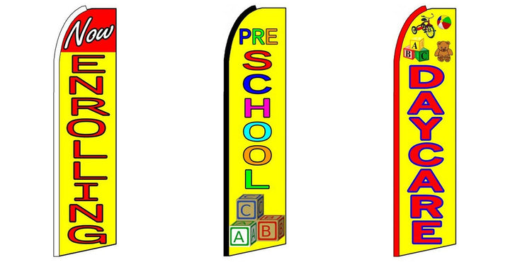 Now Enrolling, Pre School, Day Care