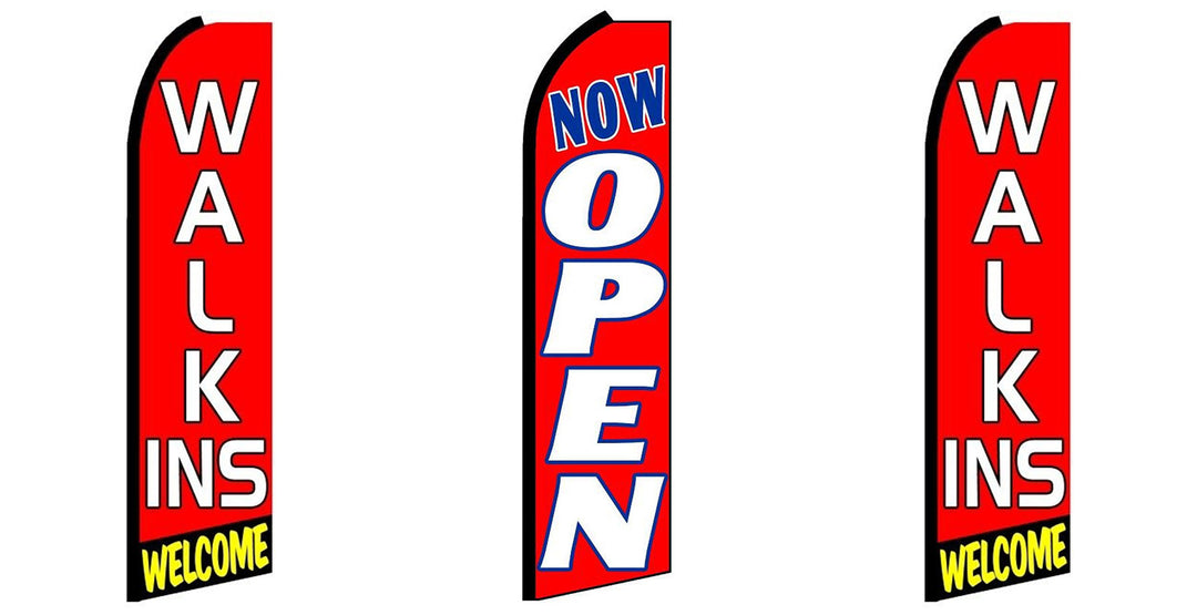 Walk Ins Welcome, Now Open, Walk Ins Welcome