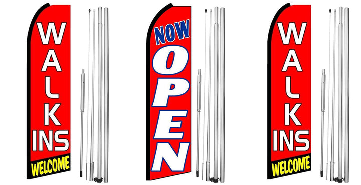 Walk Ins Welcome, Now Open, Walk Ins Welcome
