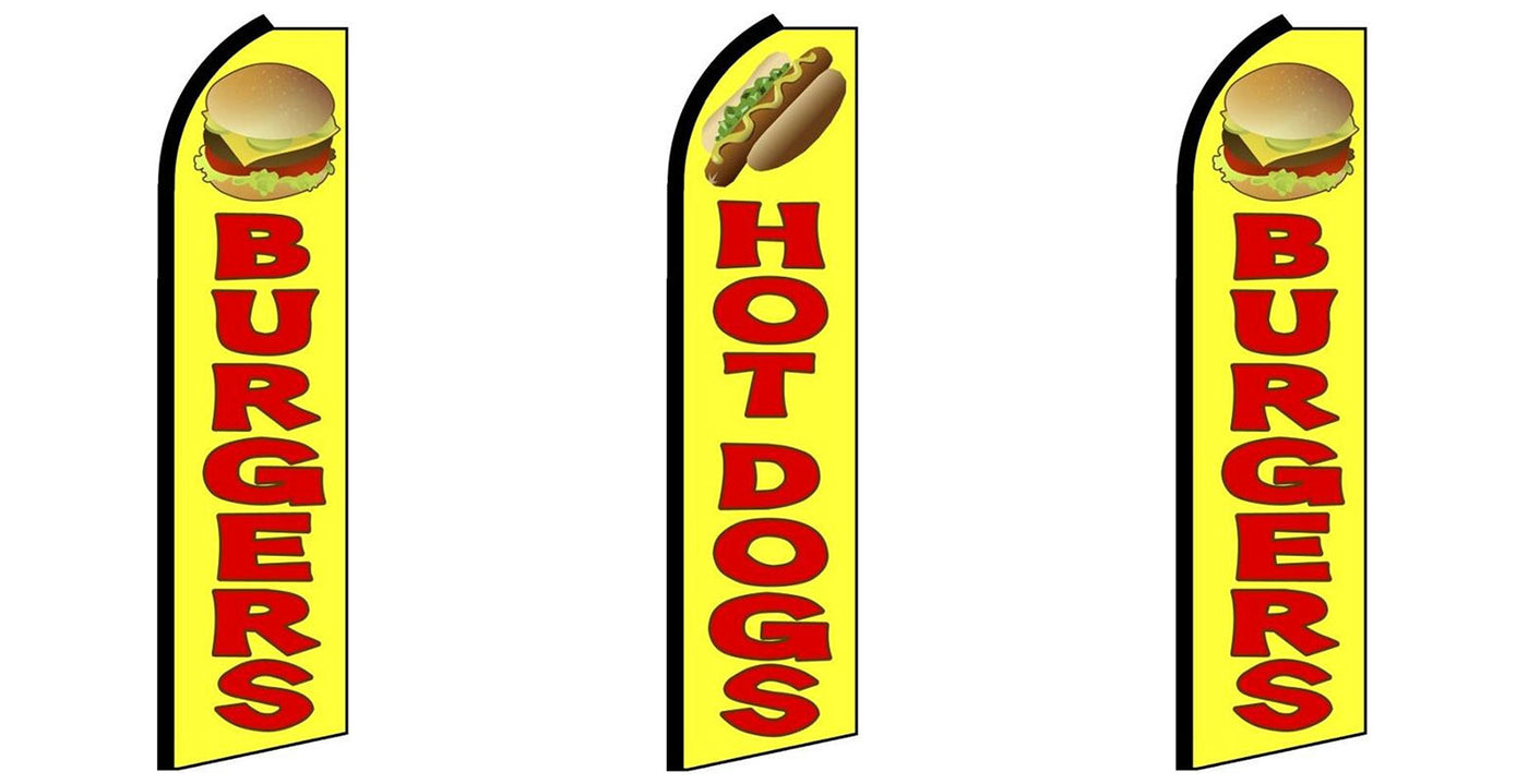 Burgers, Hot Dogs, Burgers