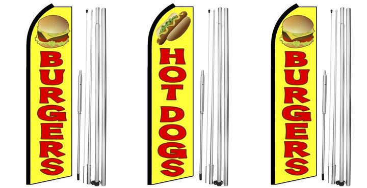 Burgers, Hot Dogs, Burgers