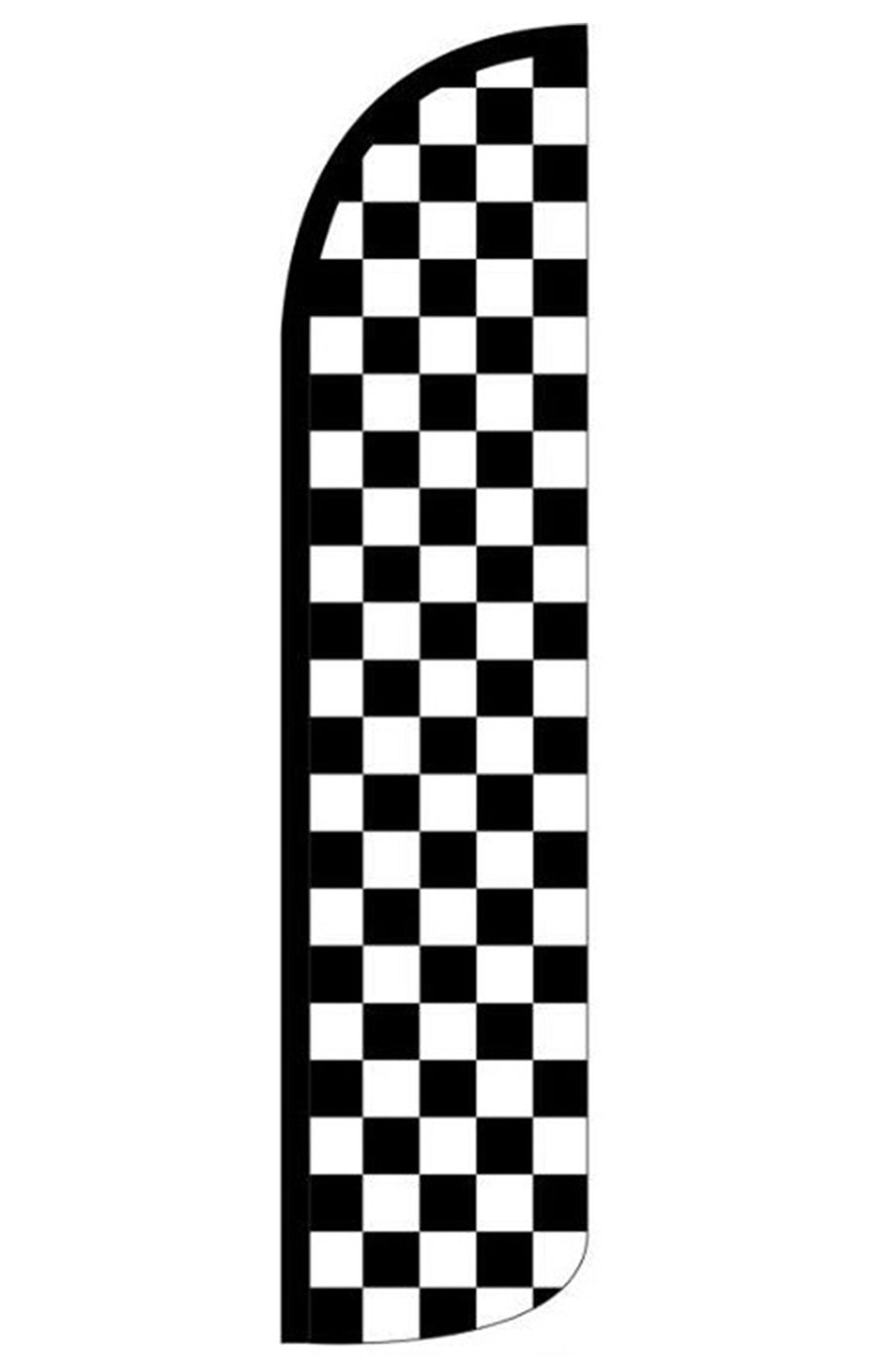 BLACK &amp; WHITE CHECKERED