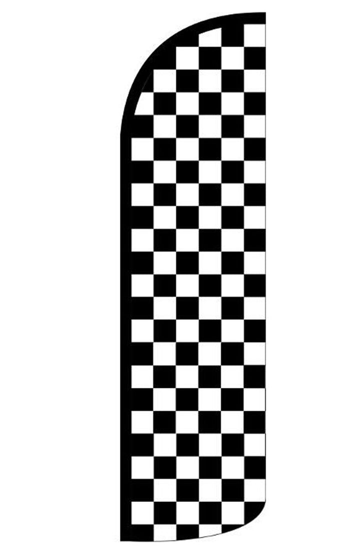 Black &amp; White Checkered
