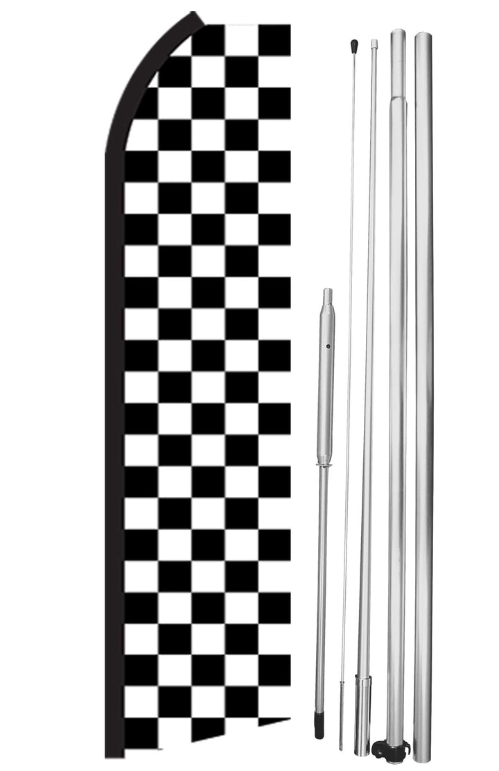 Black &amp; White Checkered