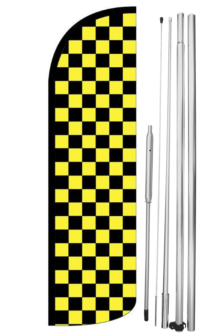 Black &amp; Yellow Checkered