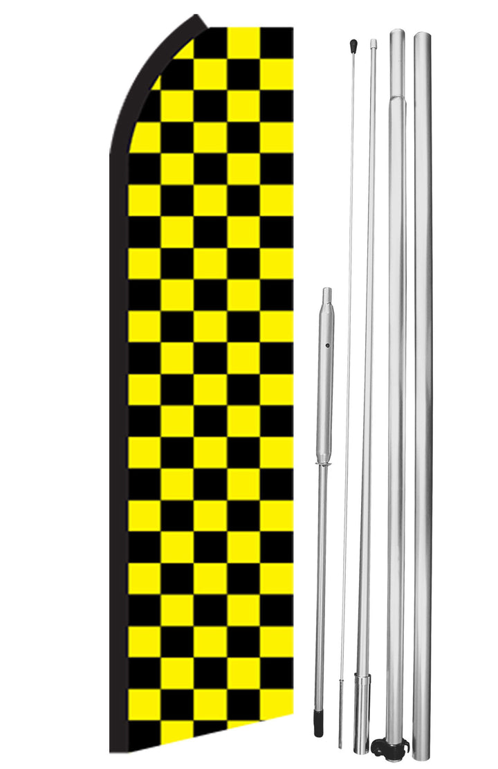 Black &amp; Yellow Checkered