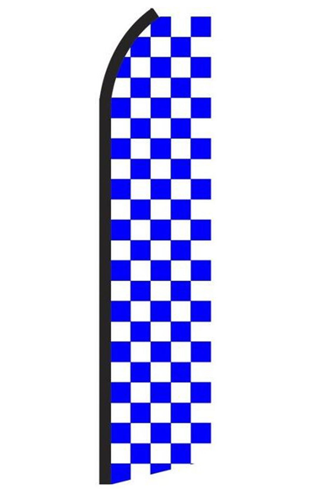 Blue &amp; White Checkered