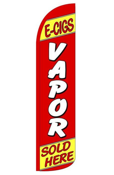 E CIGS VAPOR SOLD HERE (RED)