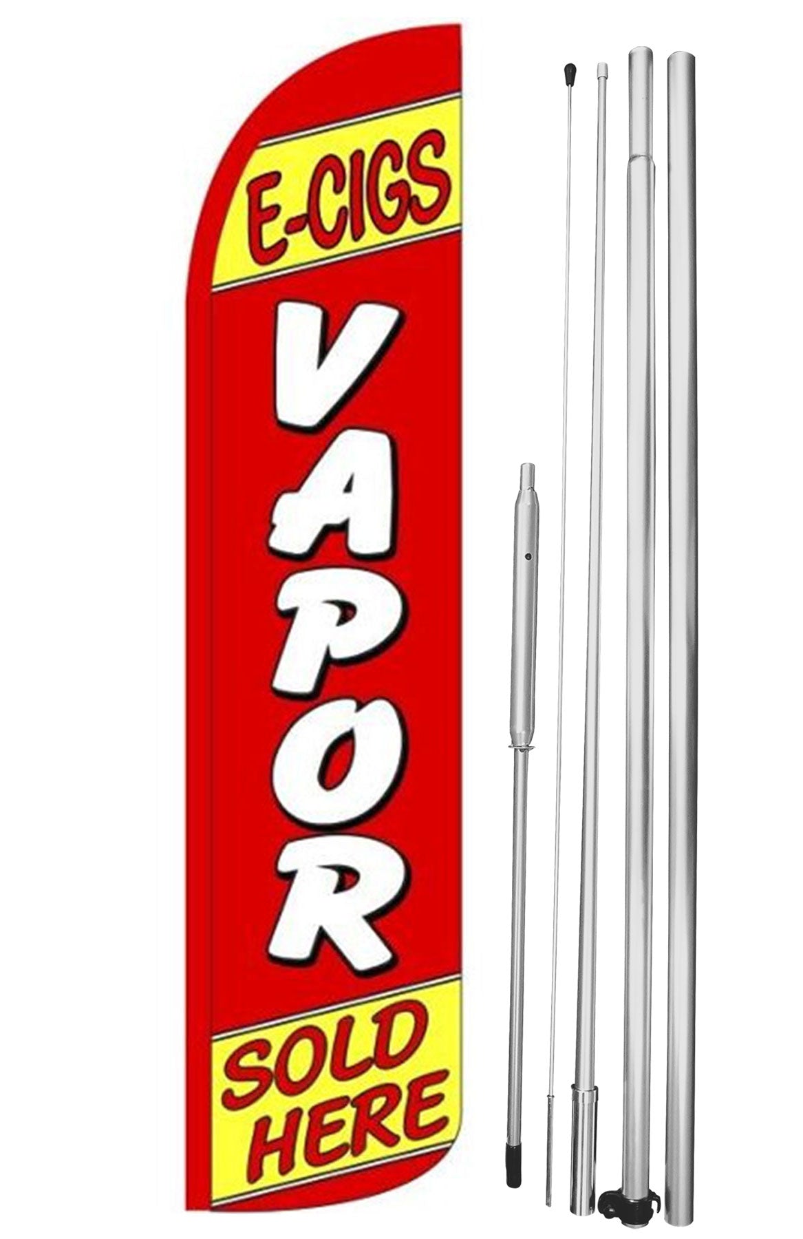 E CIGS VAPOR SOLD HERE (RED)