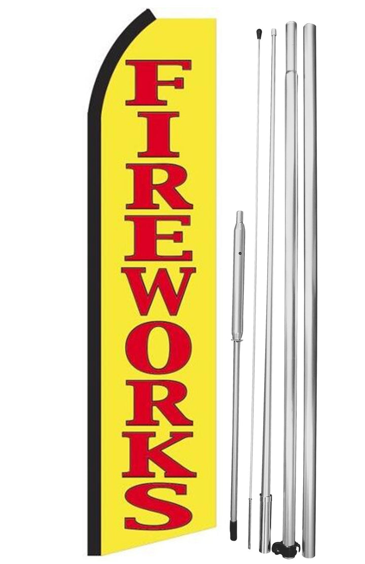 Fire Works (yellow &amp; red)