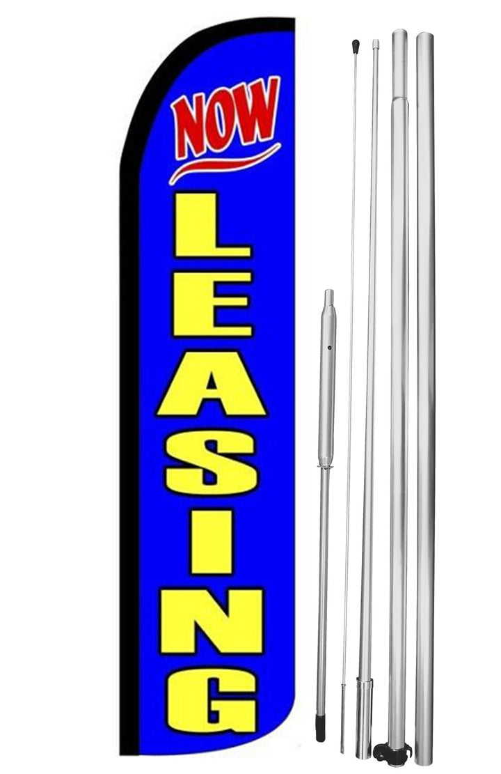 NOW LEASING BLUE