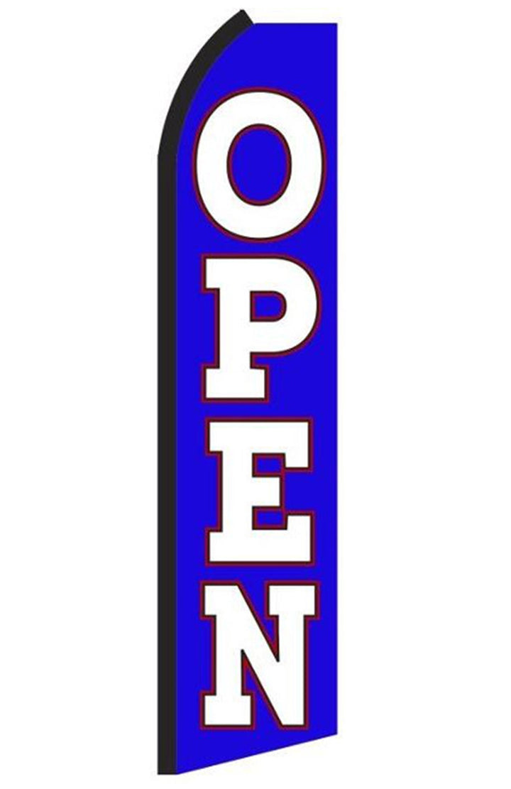 Open (Blue &amp; White)