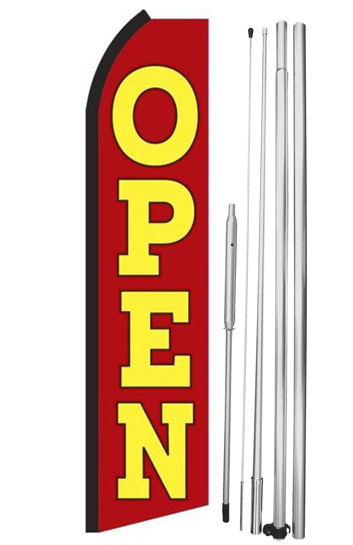 Open (red/yellow)