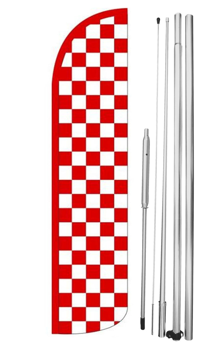 RED  &amp; BLACK CHECKERED