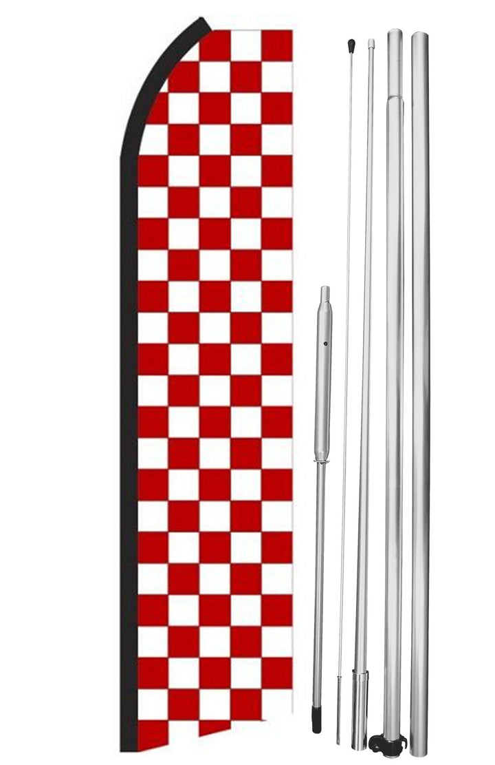 Red &amp; Black Checkered