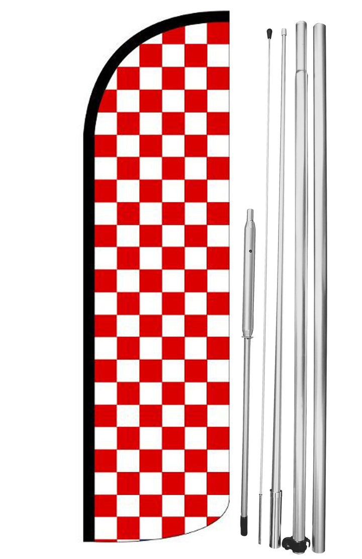 Red &amp; White Checkered
