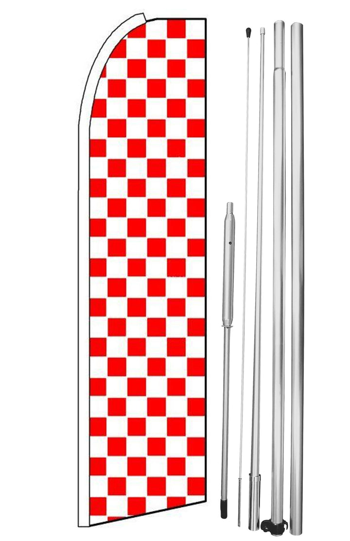 Red &amp; White Checkered