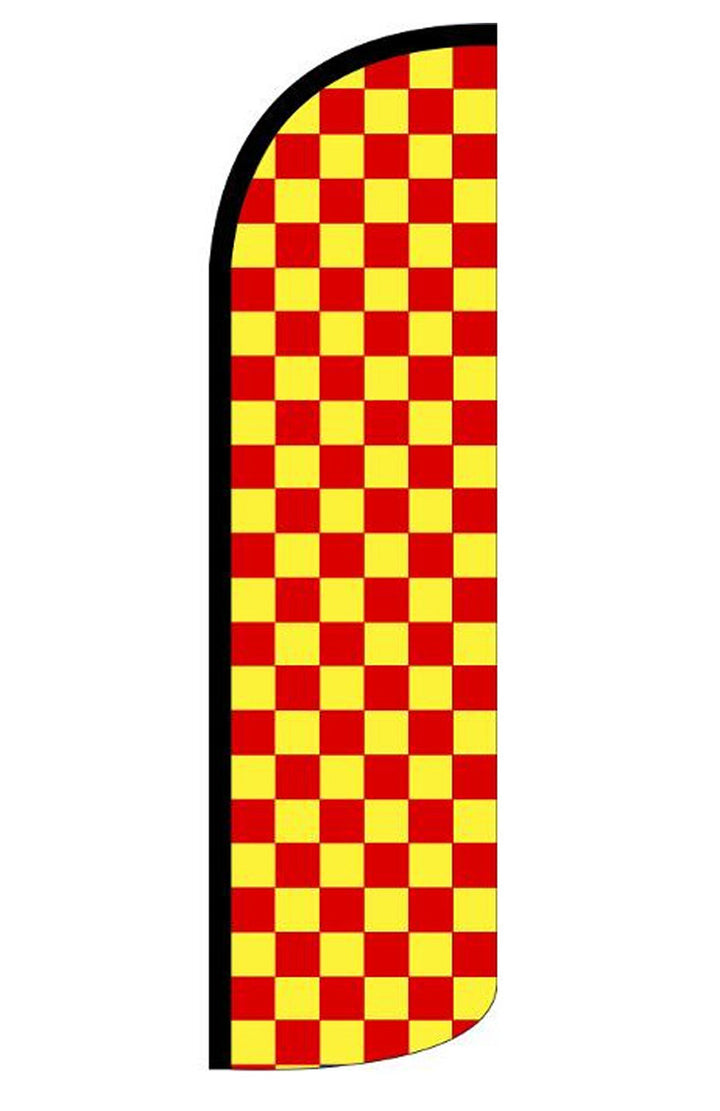 Red &amp; Yellow Checkered