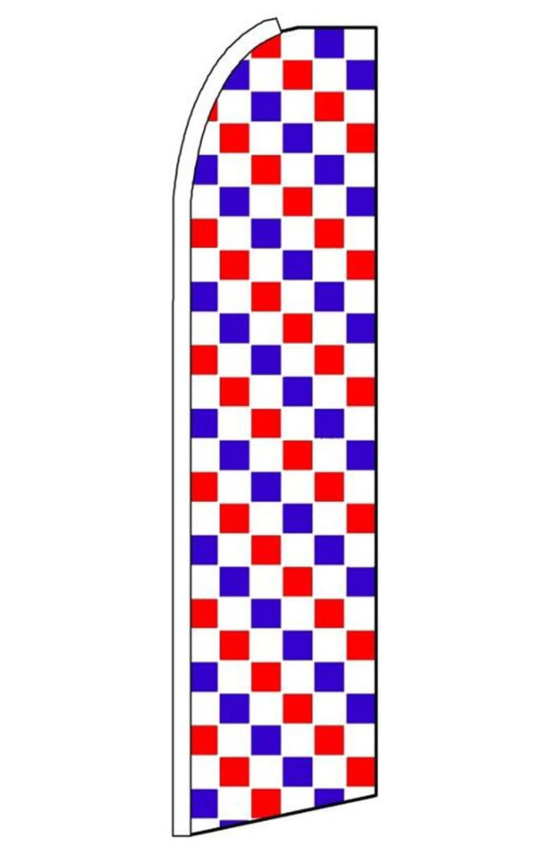Red, Blue &amp; White Checkered