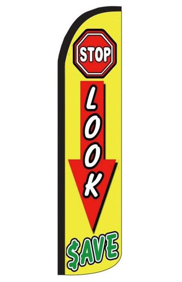 STOP LOOK SAVE