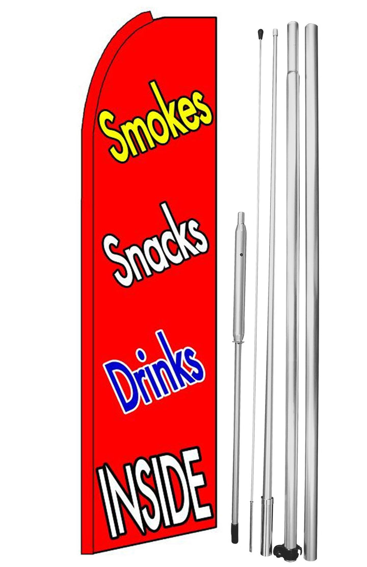 Smoke Snacks Drinks Inside