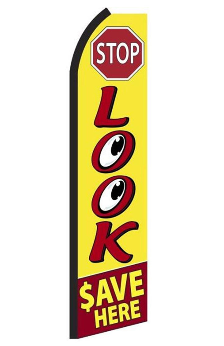 Stop Look Save Here