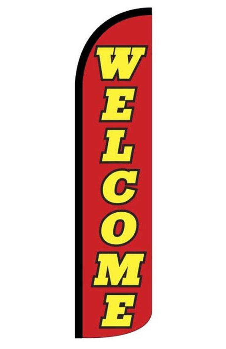 WELCOME (RED &amp; YELLOW)