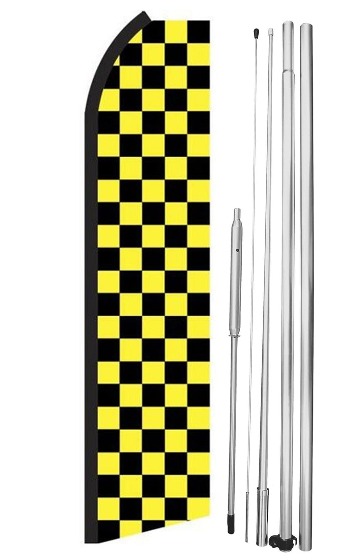 Yellow &amp; Black Checkered